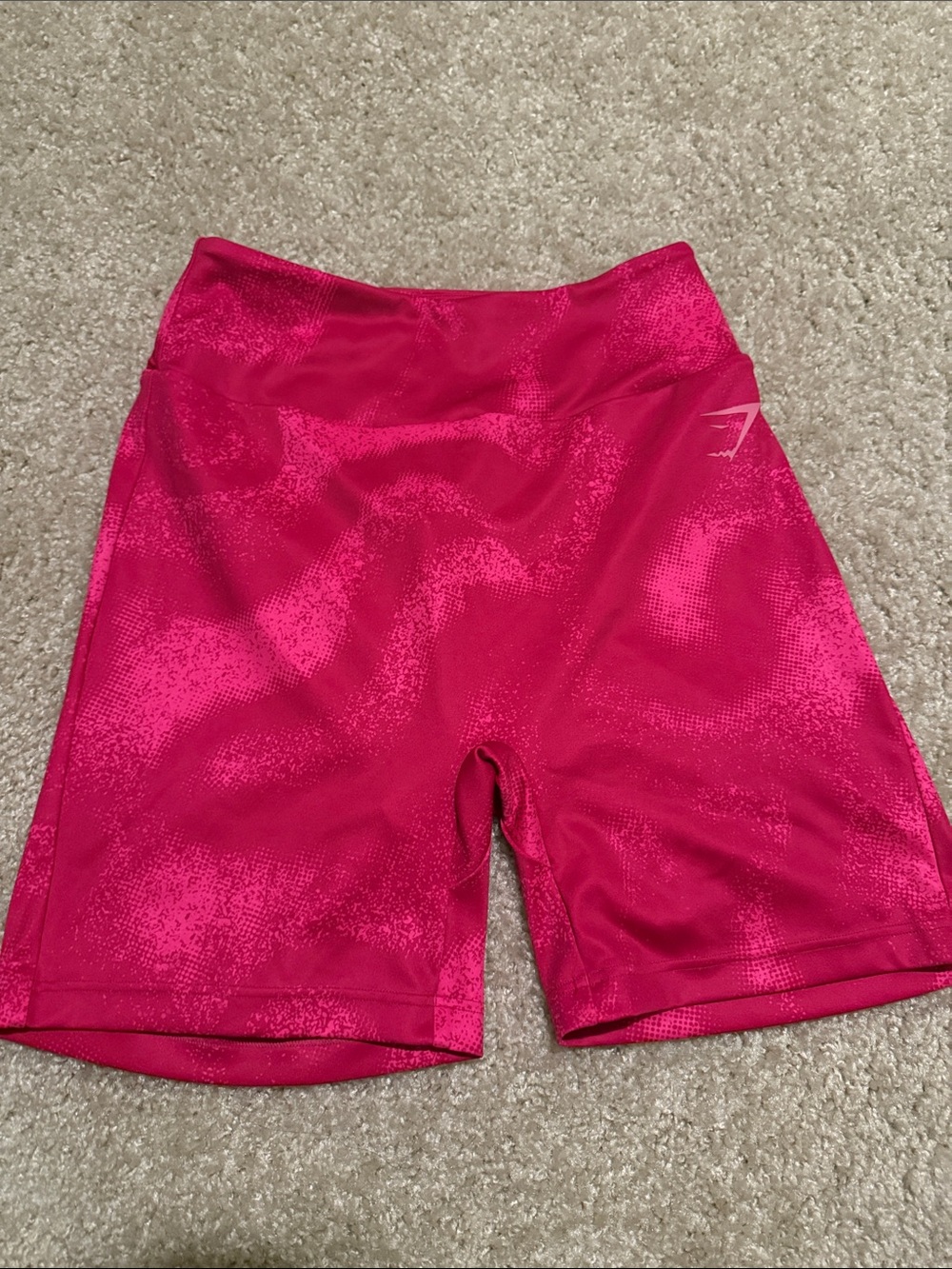 Gymshark Gym Shorts - Pink Performance Biker Shorts